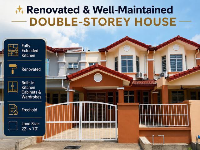 FreeHold Renovated 2Storey House 22x70 Puchong Tekali Puchong Utama
