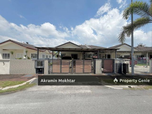 Freehold & Renovated | Semi D Single Storey House, Taman Meru Harapan, Jalan Jambu Meru Klang