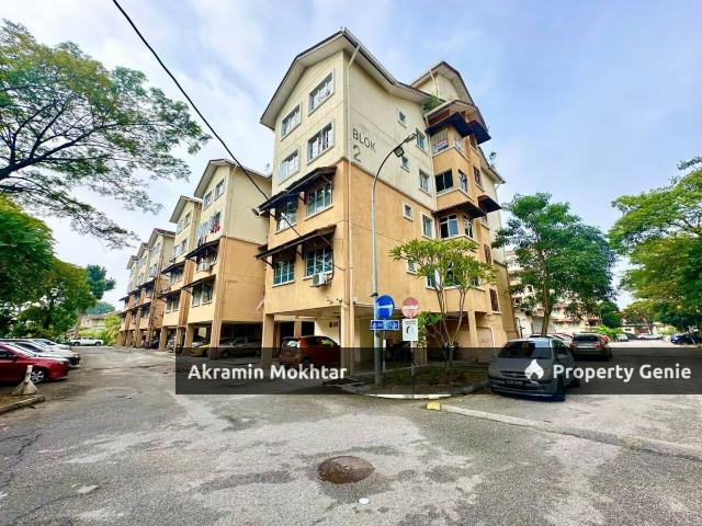 Freehold, Refurbished & 1 Parking | Seri Palma Apartment Desa Latania Seksyen 36 Shah Alam