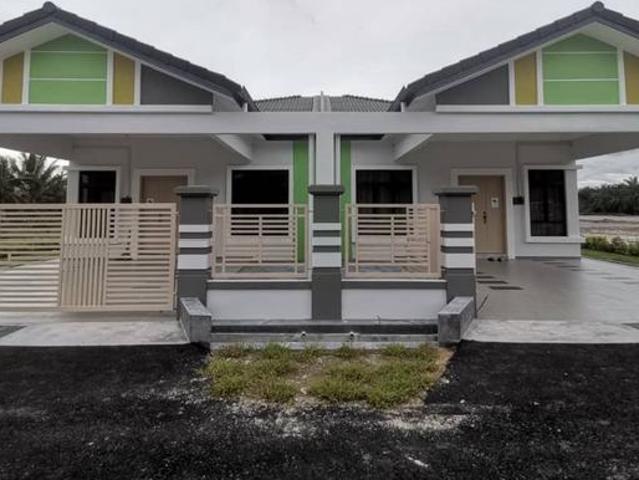 Freehold Semi D dekat dgn AMJ Sungai Rambai MerlimauMuar