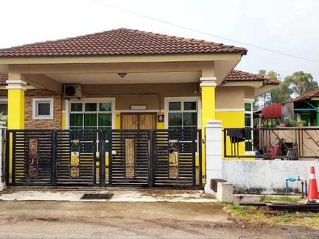 Freehold Single storey semi D Taman Semabok Jaya Melaka untuk dijual