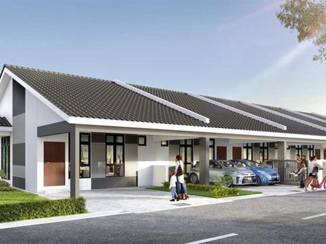FREEHOLD Single Storey Terrace Cornerlot Bertam House Lotus Cheng