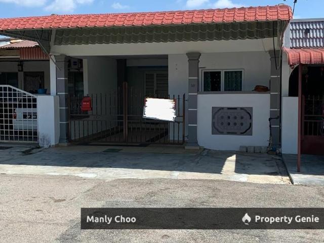 FREEHOLD Single Storey Terrace Seri Krubong nr Cheng Taman Merdeka