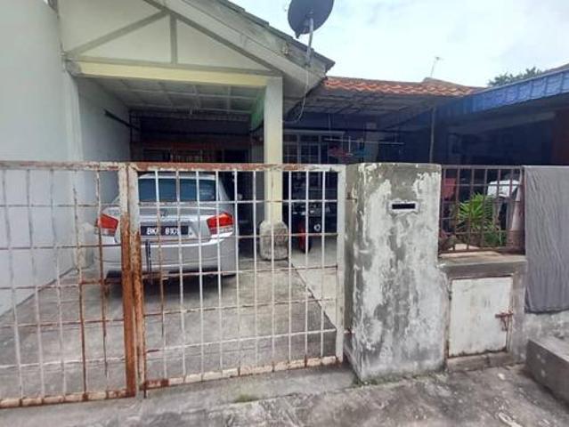 Freehold Single Terrace Taman Sri Bayu Bagan Lalang Sepang KLIA