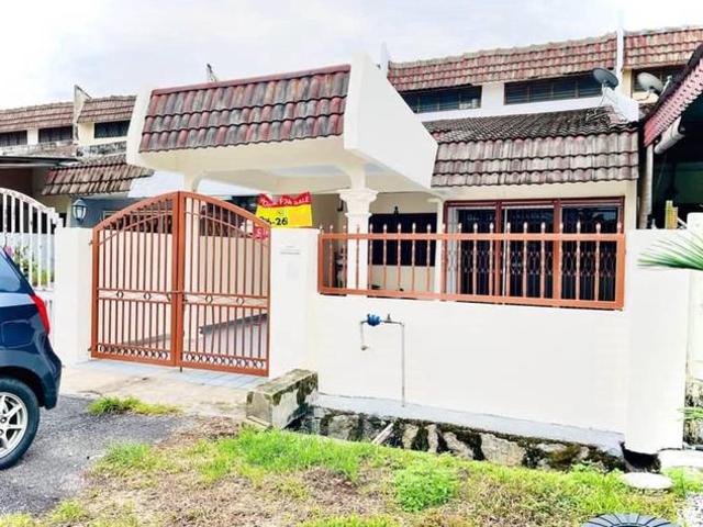 Freehold SiapReno 1Storey 20x60sf Rumah Teres Sungai Chua Bangi Kajang
