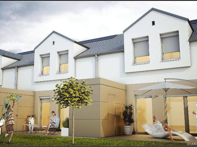 Freifinanzierte Reihenhäuser in Lanzenkirchen Ortsteil Kleinwolkersdorf