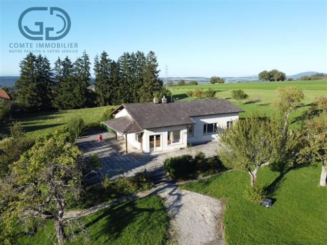 Freistehende Villa auf einem großen, naturnahen Grundstück