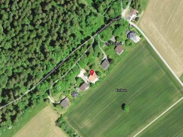 Freistehende Villa mit Garten und Wald