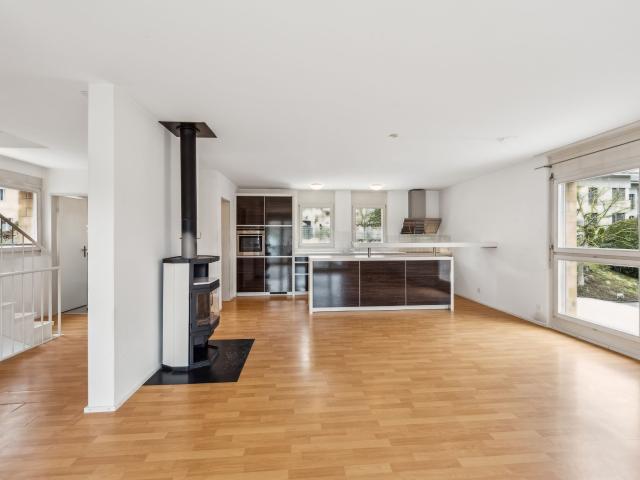 Freistehendes Atelier Einfamilienhaus mit kleinem Garten | dreamo. Ch
