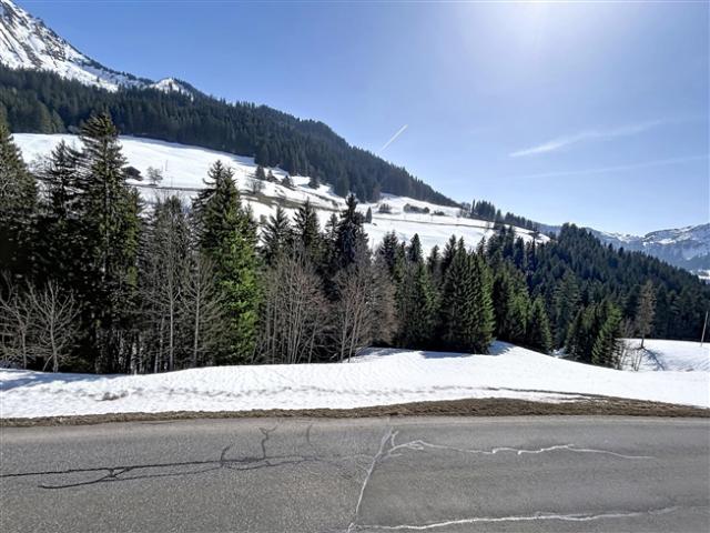 Freistehendes Chalet mit 5,5 Zimmern und Anbau in La Collombaz