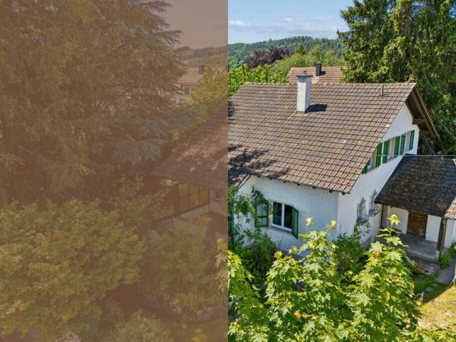 Freistehendes Einfamilienhaus an zentraler Lage mit grossem Grundstück
