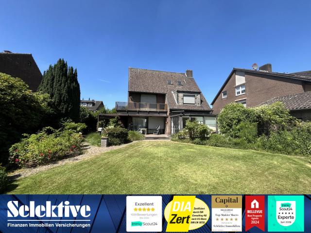 Freistehendes Einfamilienhaus mit Garten, Garage und viel Potenzial in ruhiger Lage von Moers Asberg