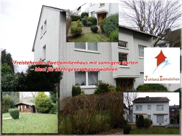 Freistehendes Zweifamilienhaus mit sonnigem Garten – ideal für Mehrgenerationenwohnen!