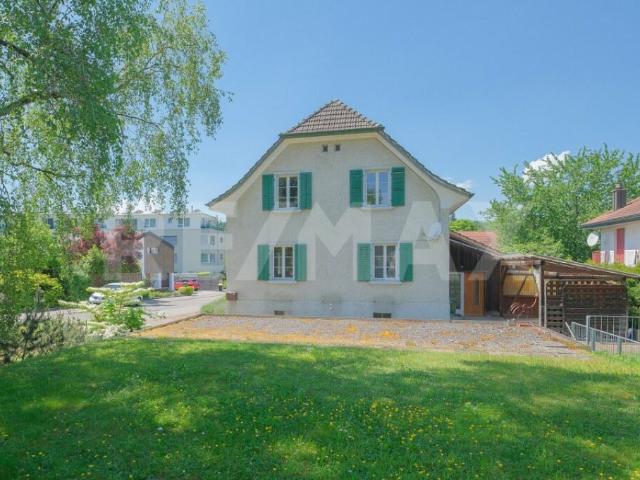 Freistehendes 4.5 Zimmer Haus mit modernem Tonstudio
