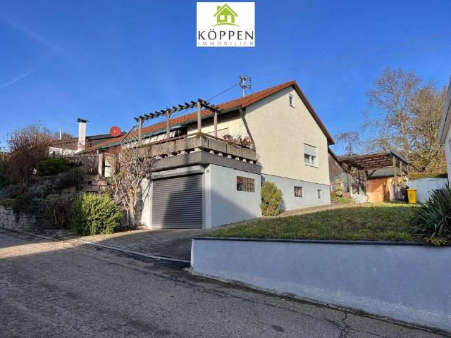 Freiststehendes 1 Fam. Haus, 160 qm inkl. Ausbaupotential, Grundstück 450 qm in ruhiger Ortsrandlage