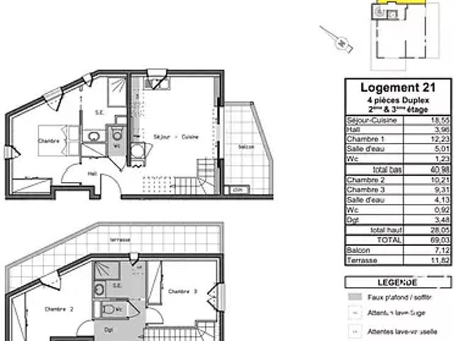 Fréjus 83600 Achat / Vente appartement 3 pièces t3