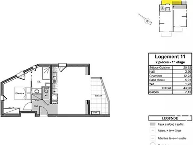 Fréjus 83600 Achat / Vente appartement 2 pièces t2