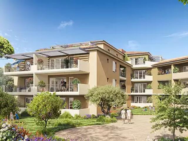 Fréjus 83600 Programme neuf appartement neuf à vendre t2 PTZ