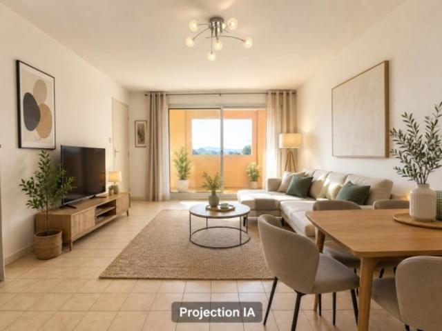 FRÉJUS – Appartement 2 pièces avec terrasse, garage et piscine