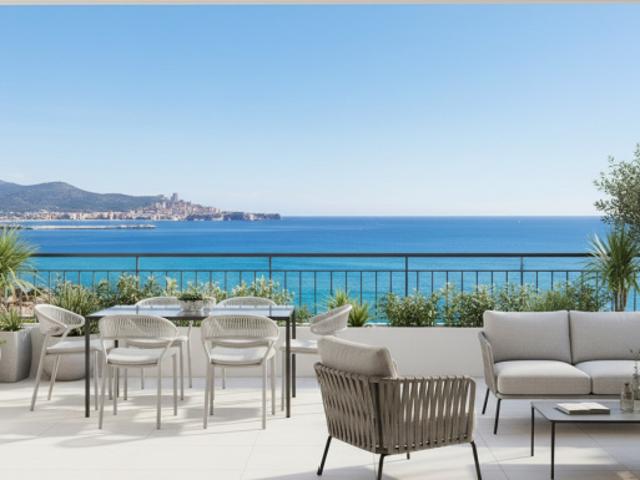 FR/EN OFFRES DE LANCEMENT ! VOTRE 3P A CALVI A PARTIR DE 389 000€ résidence avec piscine, vues me