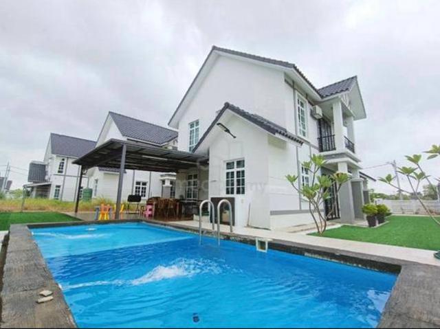 FRENCH DESIGN BUNGALOW WITH POOL Anjung Gapam Bemban Melaka