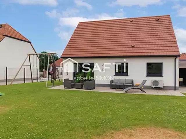 Frencq 62630 Achat / Vente maison 5 pièces t5 parking