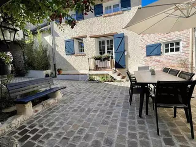Freneuse 78840 Achat / Vente maison 7 pièces t7 terrasse cave