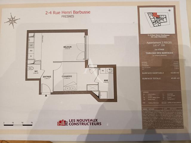 Fresnes Location Appartement 94