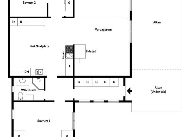 Fritidshus till salu i Nynäshamn Norrskogs brygga 16 | Länsförsäkringar Fastighetsförmedling