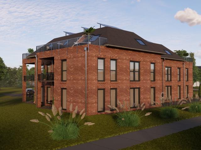 Friesoythe Mittelstenthüle| Moderne Neubauwohnung im idyllischen Ferienort Thüle in KFW 40 Standard