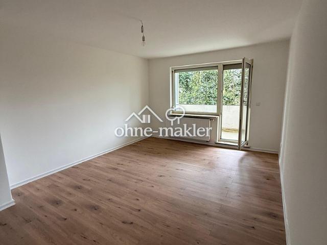 Frisch sanierte 2 Zimmer Wohnung mit Balkon – bezugsfertig