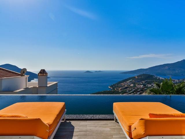 Fristående Villa med Pool att Hyra i Kalkan Antalya