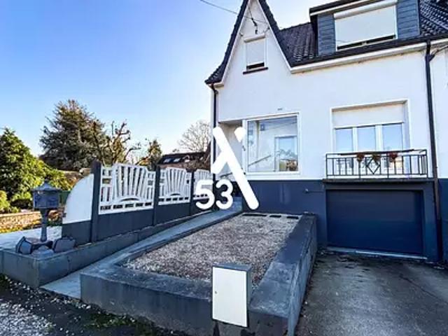 Fruges 62310 Achat / Vente maison 4 pièces t4 terrasse parking