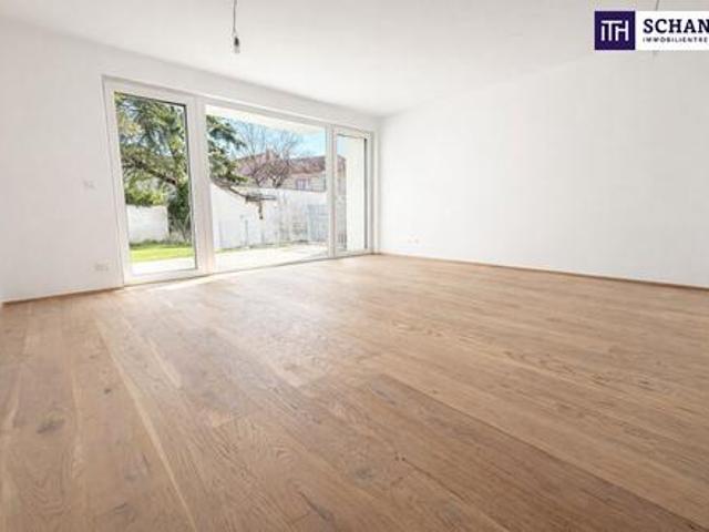 Frühjahrs Aktion* Erstbezug mit Terrasse und Eigengarten: Moderne 2 Zimmer Neubauwohnung mit privater Grünfläche im Herzen von Traiskirchen