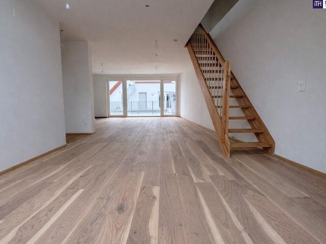 Frühjahrsaktion* Penthouse Feeling Pur: Moderne Neubauwohnung mit Großzügiger Wohnfläche, Balkon und Beeindruckender Dachterrasse!