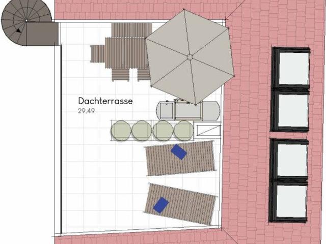 Frühjahrsaktion* Premium Wohnen Über den Dächern: Stilvolle Neubauwohnung mit Masterbedroom, Ankleide, Bad mit Fenster und Großer Dachterrasse!