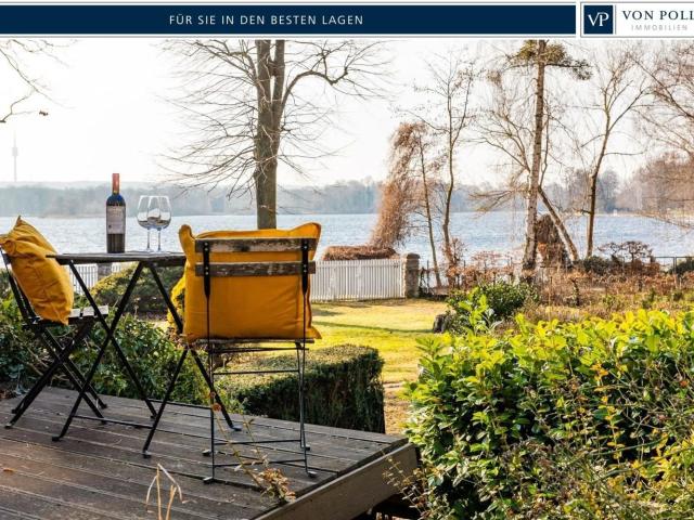 Frühstück mit Blick auf die Havel Sonne, Wasserzugang und Weitblick !