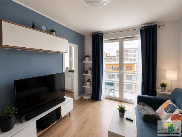 Funkcjonalne 40 m² z inteligentnym domem i dużym balkonem