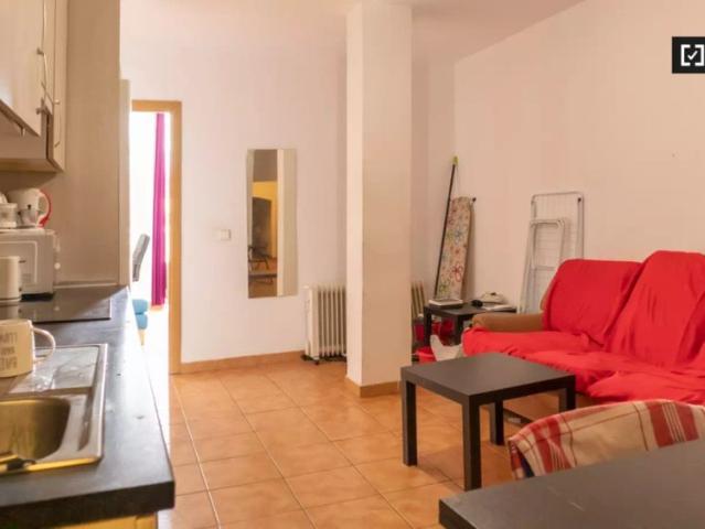 Funky room for rent in 4 bedroom apartment in Centro