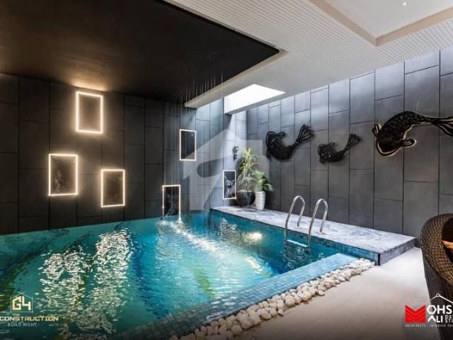 Full Basment Very Resonable Deal 1 Kanal Brand New Bungalow Near To Dha Raya Design By Muhsin Ali For Sale With Fully Furnished + Full Basment On 50Ft Road