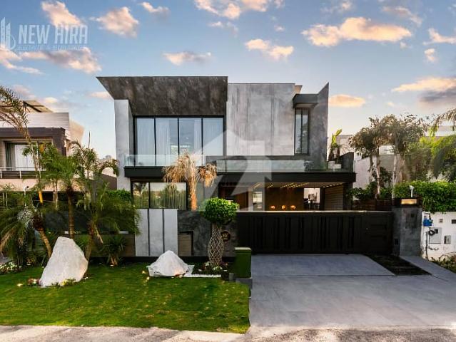 Full Basement Fully Furnished Top Of Line 1 Kanal Brand New Luxurious Modern Design Bungalow For Sale Top Location Of Dha Phase 6