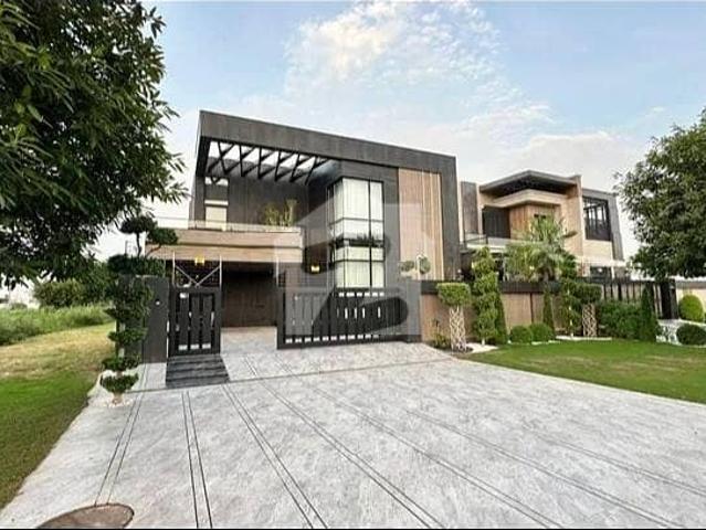 Full Basement Fully Furnished Two Side Open Brand New 25 Marla Top Location Ultra Modern Bungalow With Pool And Home Theatre Is Available In The Best Block Of DHA Lahore