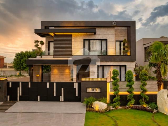 Full basement furnished one kanal brand new luxury modren bungalow for sale in dha phase 6