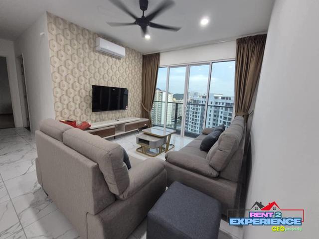 Full Furnished 3 bedroom unit for Rent at Quay West Condominium
