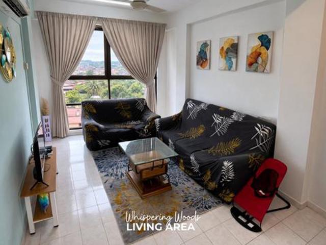 FULL Furnished with AC Near MMU FREEHOLD 3R2b Bukit Beruang Utama