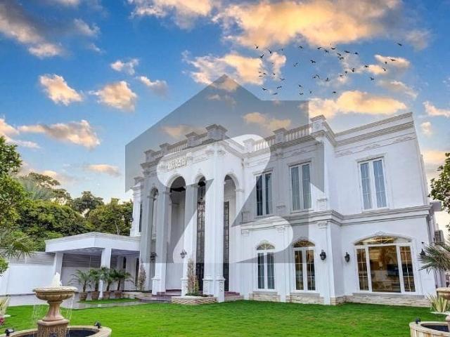 1 Kanal Brand New Fasil Rasool Designed Lavish Bungalow Available For Sale in DHA Lahore Phase 6 Near To Defense Raya Walking Distance Form Park Best Location