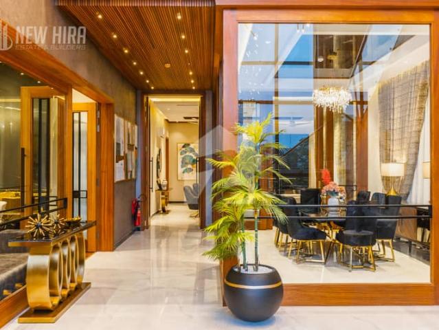 Full furnished most futuristic brand new modern house available for sale