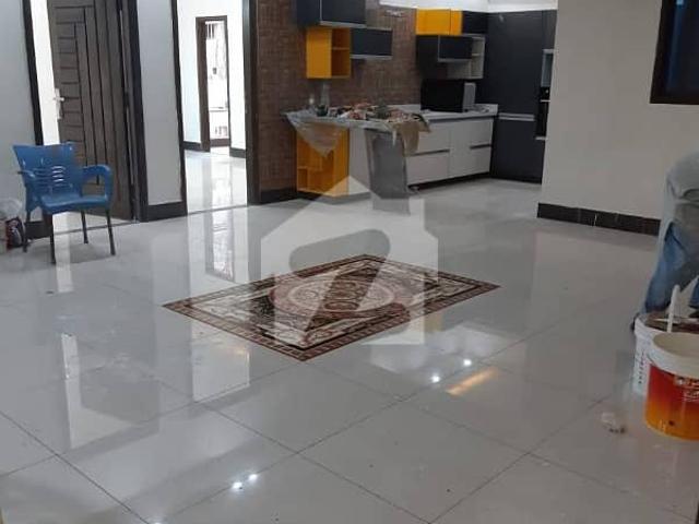 Full Floor Outclass Tile Flooring Slightly Used 3 Bedrooms Apartment For Sale At Big Nishat DHA Phase 6