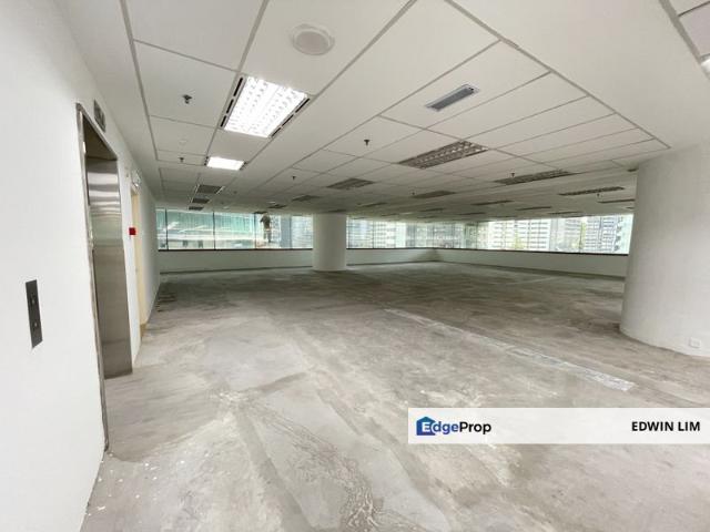 Full floor bare office unit for rent at kl prime location