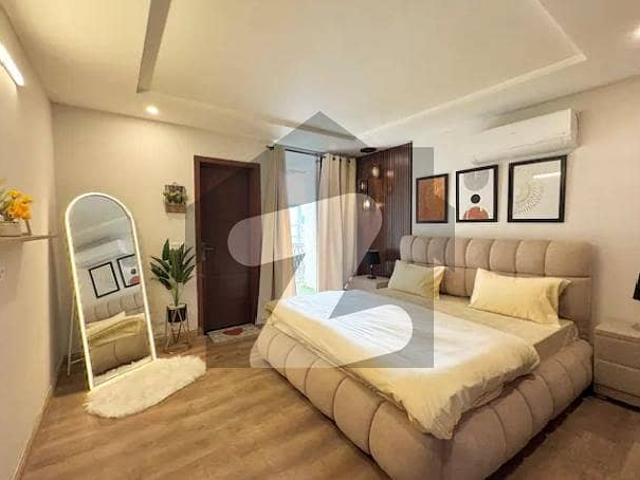 FULL Luxury Furnished One Bedroom Apartment Available For Rent In Gulberg Greens Islamabad